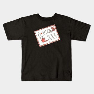 Cute love card//Drawing for fans Kids T-Shirt